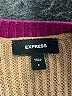 Express Color Block Brown Pullover Sweater Size S - photo 7