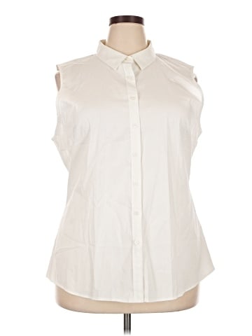 Banana Republic Sleeveless Button-Down Shirt (view 1)