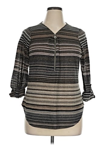 Avenue 3/4 Sleeve Blouse (view 1)