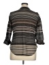 Avenue Gray 3/4 Sleeve Blouse Size 14 Plus - photo 2