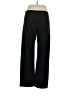 Nike 100% Polyester Solid Black Casual Pants Size S - photo 2