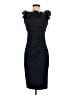 Xscape Black Cocktail Dress Size 2 - photo 1