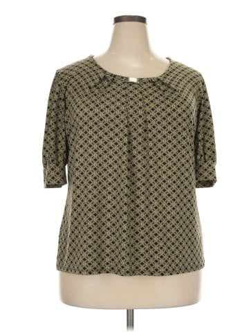 NY Collection 3/4 Sleeve Blouse (view 1)