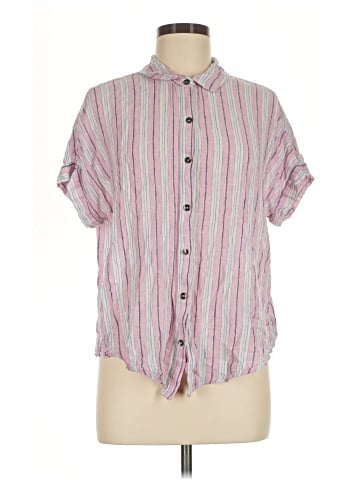 Splendid Short Sleeve Button-Down Shirt (view 1)