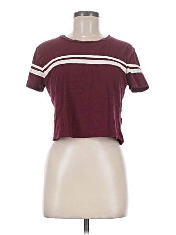 Charlotte Russe Short Sleeve T-Shirt (view 1)