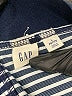 Gap Stripes Blue Casual Skirt Size Lg Petite - photo 4