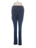 Gloria Vanderbilt Chevron-herringbone Blue Jeggings Size 8 - photo 1