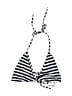 Unbranded Stripes Black Swimsuit Top Size XL - photo 1