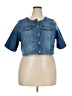 Torrid Blue Denim Jacket Size 2X Plus (2) - photo 1