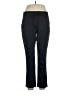 Theory Solid Blue Black Linen Pants Size 12 - photo 1