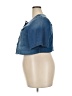 Torrid Blue Denim Jacket Size 2X Plus (2) - photo 5