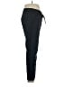 Theory Solid Blue Black Linen Pants Size 12 - photo 4