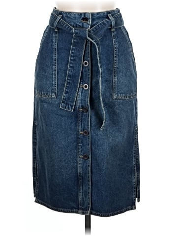 Reiss Denim Skirt (view 1)