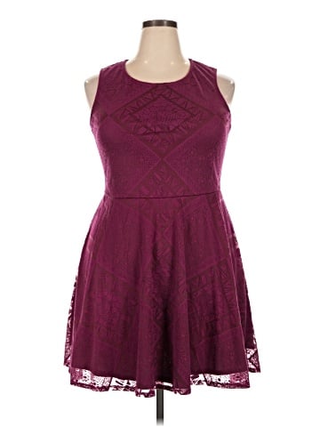 Xhilaration Cocktail Dress (view 1)