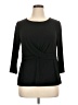 Alfani Black 3/4 Sleeve Top Size XL (petite) - photo 1