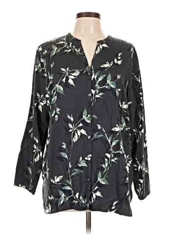 Purejill 3/4 Sleeve Blouse (view 1)