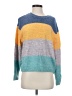 H&M Color Block Blue Pullover Sweater Size S - photo 1