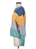 H&M Color Block Blue Pullover Sweater Size S - photo 5