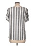W5 Silver Short Sleeve Blouse Size L - photo 2