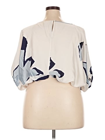 Worthington 3/4 Sleeve Blouse (view 2)