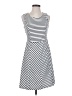 Pomelo 100% Polyester Stripes White Casual Dress Size S - photo 1