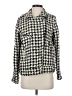 Fate 100% Polyester Houndstooth Ivory Jacket Size S - photo 1