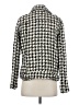 Fate 100% Polyester Houndstooth Ivory Jacket Size S - photo 2