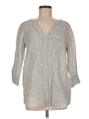 Allen Allen 3/4 Sleeve Blouse (view 1)