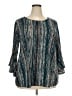 Cocomo Teal 3/4 Sleeve T-Shirt Size 2X - photo 1
