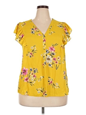 DR2 Short Sleeve Blouse (view 1)