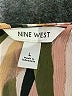 Nine West 100% Polyester Brown Sleeveless Blouse Size L - photo 7