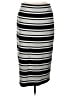 Max Studio Stripes Black Casual Skirt Size L - photo 2