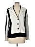 Chico's Color Block Gray Blazer Size Lg (2) - photo 1