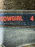 Crewcuts Hearts Blue Denim Shorts Size 4 - photo 3