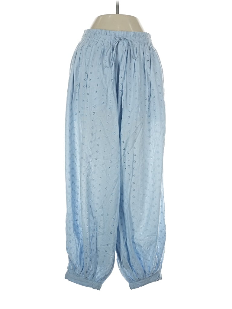Pre-owned Scoop Casual Pants In Blue