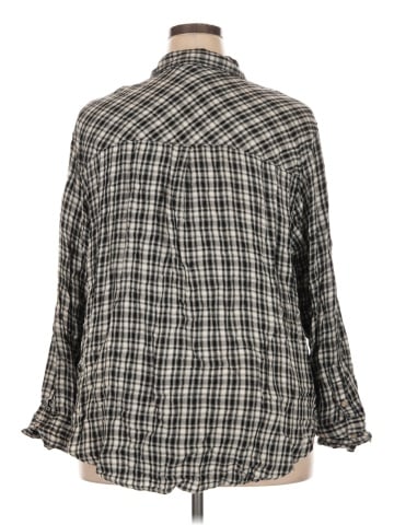 a.n.a. A New Approach Long Sleeve Blouse (view 2)