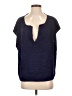 FP BEACH Blue Short Sleeve Top Size S - photo 1