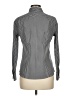 Lands' End Houndstooth Gray Long Sleeve Button-Down Shirt Size 6 (petite) - photo 2