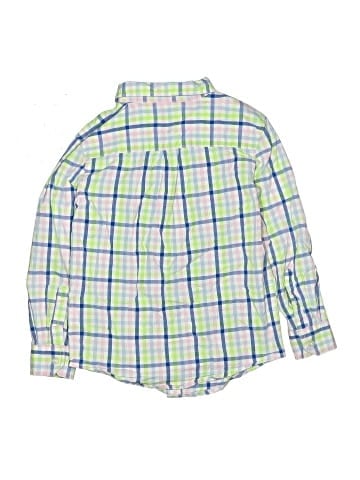 Wonder Nation Long Sleeve Button-Down Shirt (view 2)