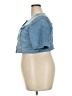 Torrid Blue Denim Jacket Size 2X Plus (2) - photo 5