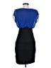 En Focus Studio Color Block Blue Cocktail Dress Size 4 - photo 2