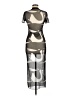 Shein Graphic Gray Cocktail Dress Size 6 - photo 2