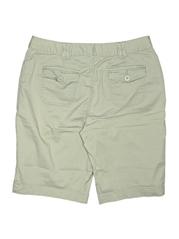 St. John's Bay Khaki Shorts (view 2)