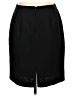 Ann Taylor Solid Black Wool Skirt Size 12 - photo 2