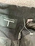 T Tahari Black Gray Blazer Size 8 - photo 6