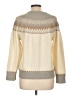 Fashion Union Chevron-herringbone Tan Pullover Sweater Size 10 - photo 2