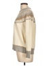 Fashion Union Chevron-herringbone Tan Pullover Sweater Size 10 - photo 5