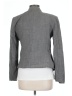 Theory Chevron-herringbone Gray Blazer Size 12 - photo 2