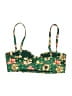 Ulla Johnson Floral Green Swimsuit Top Size P (petite) - photo 2