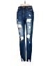 KANCAN JEANS Hearts Blue Jeans Size 26 waist - photo 1